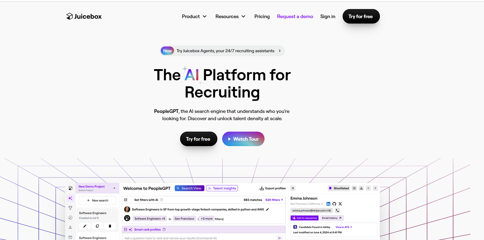 Juicebox AI Recruiting Tool